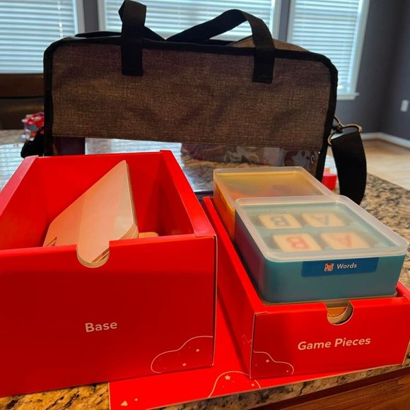 Crossbody Organizing Tote - charcoal and heavy PVC - Picture 11 of 15